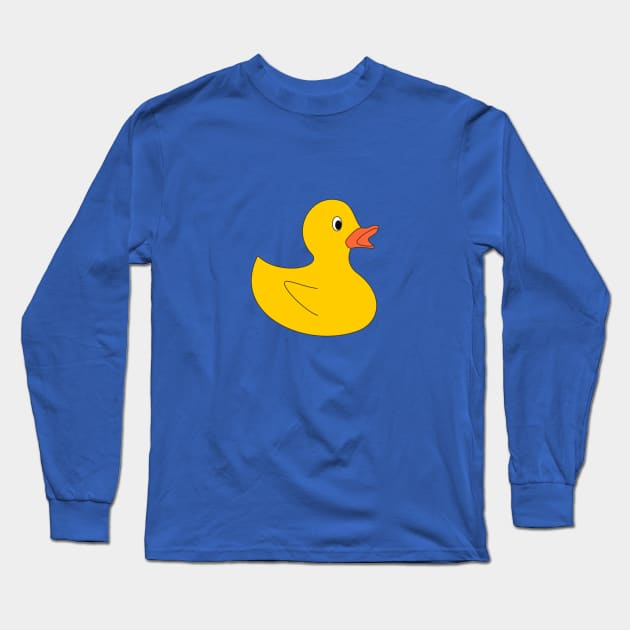 Duck Long Sleeve T-Shirt by MichelMM